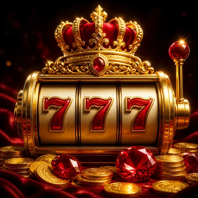 Golden 777 slot machine artwork