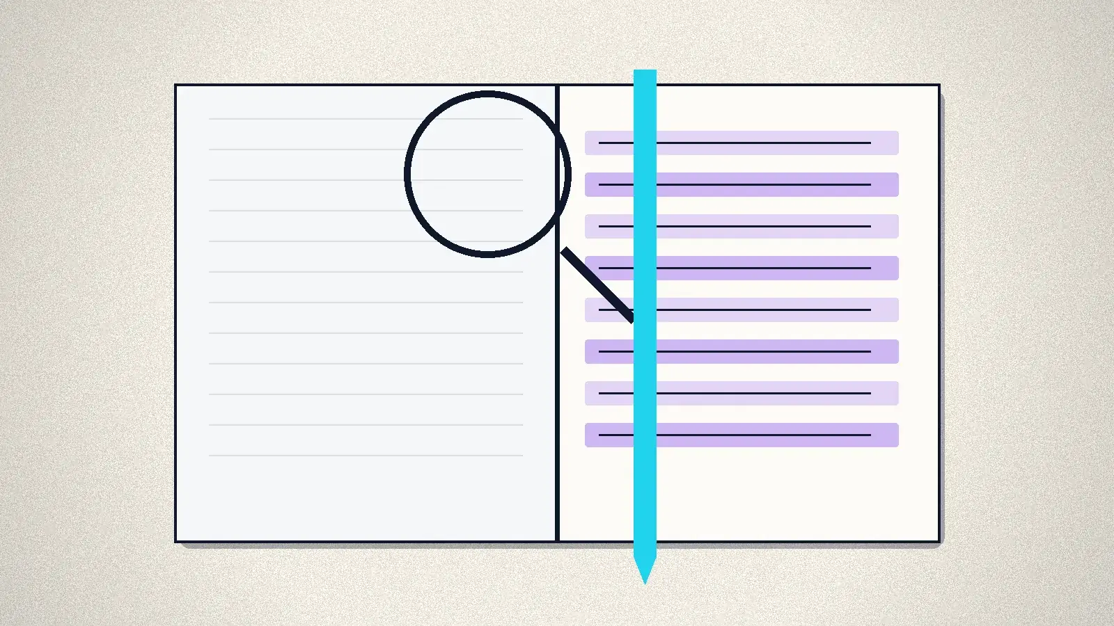 Pitfalls readers send in about this app on cream textured paper with restrained navy and teal ink